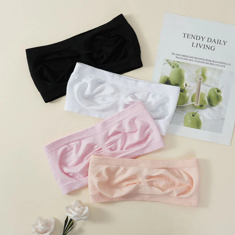 Seamless Strapless Summer Ladies Bra (Pack Of 3)